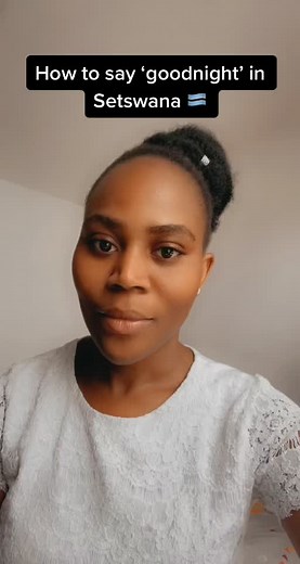 Want to learn a new language? #learnsomethingnew #learn #learntoday #setswanasemonate #setswana #goodnight