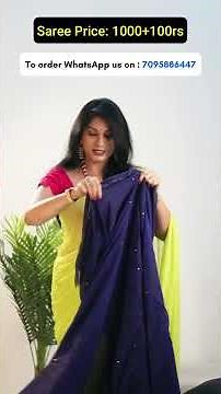 My Saree Collection at 1000rs #saree #dress