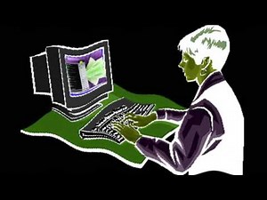 Crying Windows Startup and Shutdown Man Computer Part 2