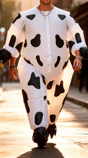Funny Inflatable Cow Costume f #OOTD #outfitinspo #coquette #tiktokmademebuyit #tiktokshop