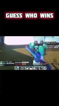 Guess who wins #minecraft #pvp