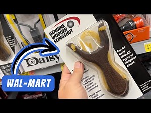 Walmart wooden slingshot, Extended video (unboxing/first shots/Penetration test)
