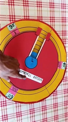 #Trigonometric Ratios - #Math's Working Model - TLM project |