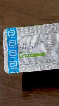 Enoxaparin Injection #bloodclotprevention