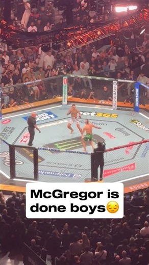 Conor McGregor INJURY at UFC 329😞