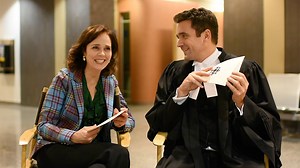 How well do Street Legal co-stars Cynthia Dale and Allan Hawco know each other? And who ate monkey brains? Stream Street Legal now on CBC Gem: https://bit.ly/WatchStreetLegal | CBC Gem