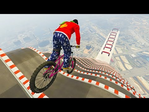 99,000% IMPOSSIBLE MEGA RAMP! THE HARDEST ONE!! - GTA V ONLINE