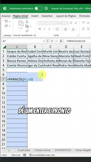 DISCOVER NOW: Do this to merge columns into one in Excel using PARACOL! #Excel #ExcelTips