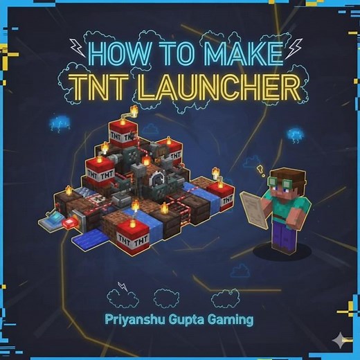 How To Make TNT Launcher In Minecraft 🤯#shorts#minecraft