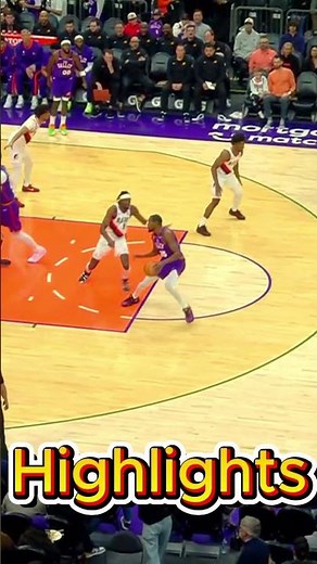 Kevin Durant Hits Smooth Step-Back Jumper! 🪶🔥 | Suns vs Blazers Highlight #nba