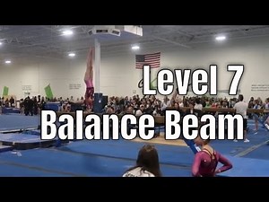 2023 USAG Colorado State Meet - Emersyn Level 7 Beam Routine | Colorado Aerials