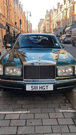 1998 Rolls-Royce Silver Seraph V12 Green in Mayfair London