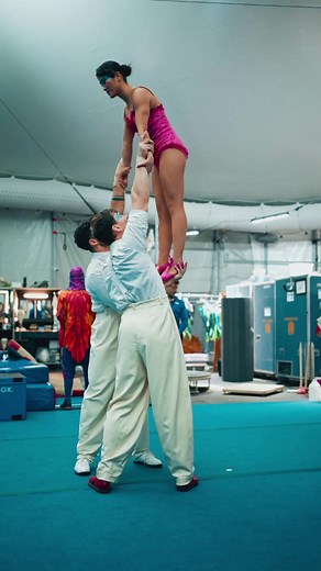10K views · 216 reactions | Another great Adagio training under the #BigTopCirque.  @aboufreestyle. | LUZIA by Cirque du Soleil | Facebook