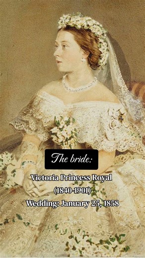 January 25, 1858: Victoria Princess Royal (1840-1901) married Frederick of Prussia (1831-1888).