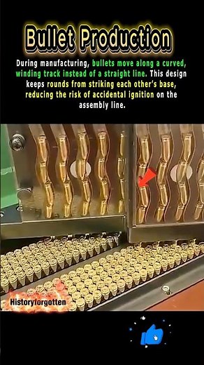 How Bullet Factories Prevent Disaster #shorts #didyouknow #technology #science #facts