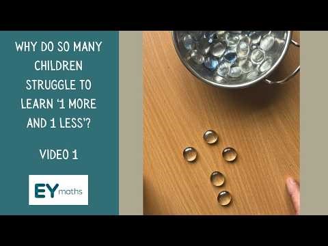 Teaching '1 More and 1 Less'