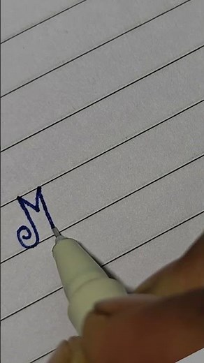 Cursive handwriting ❤️ Marisha, #cursivehandwriting