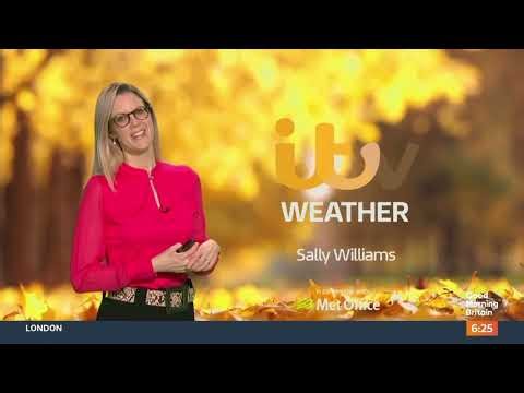 Sally Williams ITV Weather 21st October 2025 Morning