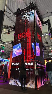Day two at @ise_show, and we’re continuing our booth highlights with a closer look at our newest release — Vanish Air Rental. For the first time in a transparent rental panel, the traditional central PSU column has been completely removed. By integrating the PSU directly into the frame, designers gain greater creative freedom with nothing obstructing the visual experience. Dave Morris from the ROE team shares a quick preview of what true transparency looks like — booth 3C500. | ROE Visual
