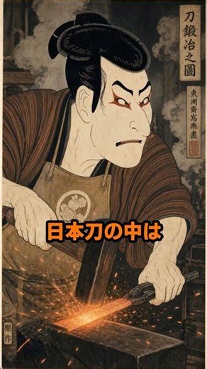 Japanese swords contain over 30,000 layers of steel #JapaneseSword #Swordsmith #HistoryTrivia #Ed...