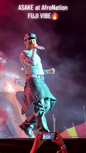 Asake performs FUJI VIBE at #afronation2026 #asake #afronation #afronationportugal #fujivibe