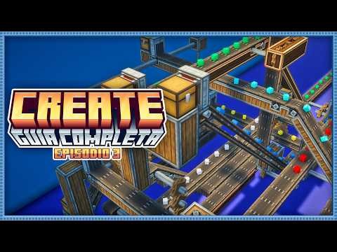 ⚙️GUIA CREATE MOD 1.21 - PARTE 3 - TRANSMISIÓN MECANICA