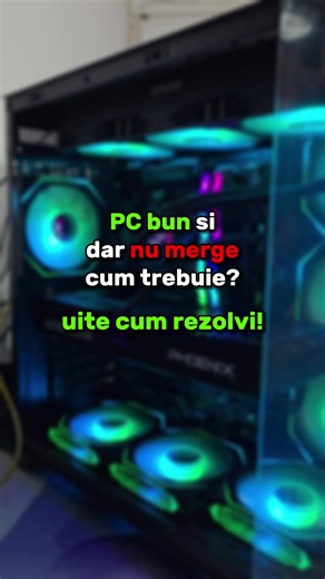 PC bun, dar performanta slaba? Optimizarea Platinum rezolva problema. FPS boost, stabilitate mai buna, input lag redus. 👉optimizaripc.ro #fpsboost #cs2 #gamingpc #optimizarepc