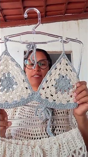 Perfect for use at the beach, pool, waterfall, river... #crochet #crocheting #beachwear