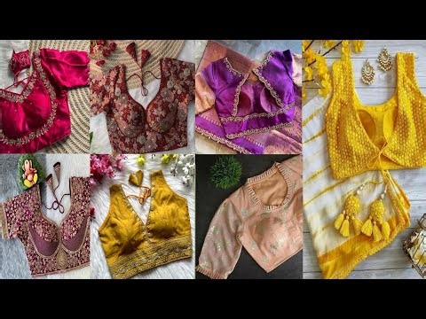 New stylish blouse design 😍|| Beautiful Blouse design for partywear || blouse design new model |