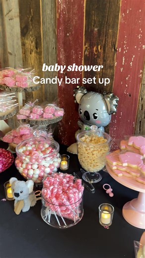 Creative Candy Bar Display Ideas for Baby Showers
