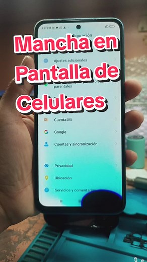 Mancha en Pantalla de Celulares: Causas y Soluciones