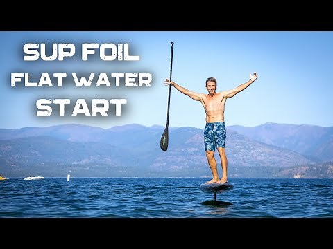 How to | SUP FOIL | on flat water