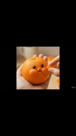 CUTE ORANGE🍊🥰#shorts #viralshorts #cuteorange#ai#animation ‪@natanporai‬