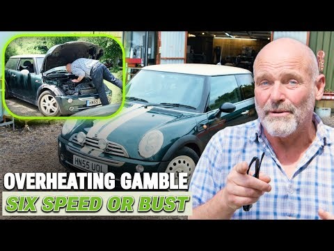 Overheating Green Mini Cooper Six Speed Flip | Flipping Bangers