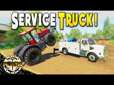 Freightliner Service Truck to start a Repair Business - Farming Simulator 19 Gameplay