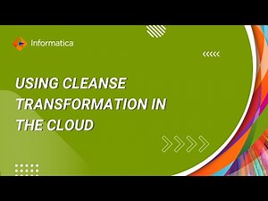How to Use Cleanse Transformation in Cloud