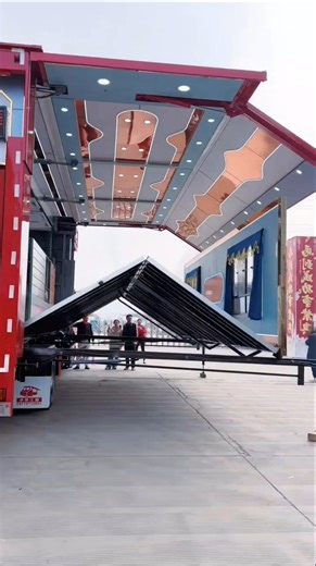 Multi-purpose Smart Mini-Truck Container Foldable Restaurant#Dining room#Mobile Store#camping