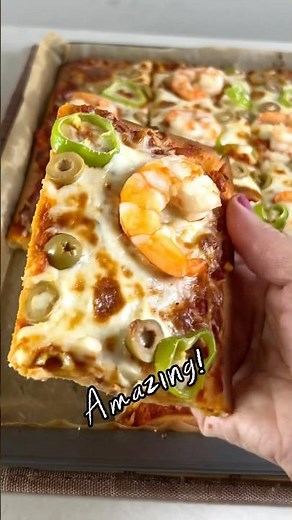 100% Red Lentil Crust Pizza 😲 Just AMAZING 😍 #amazing #pizza #recipe #glutenfree #viralvideo #fyp