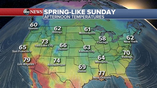 Possible break in relentlessly cold spring weather