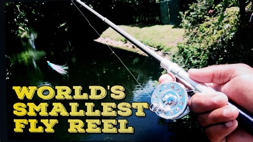 World’s Smallest Fly Reel? You Have to See This in Action