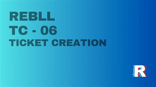 TC06 - Ticket Creation