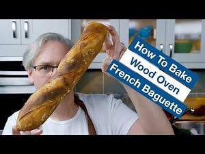 🔵 How To Make French Baguette In A Wood Oven 🔥
