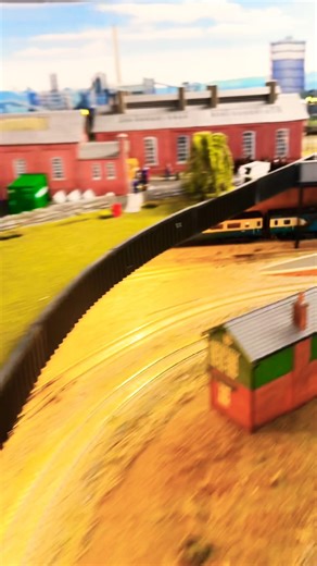 Is This Real Or Miniature? 😳 #shorts #trains #satisfying