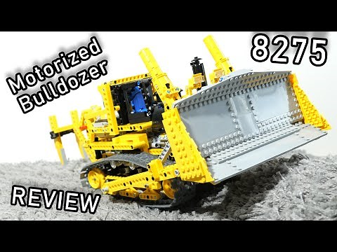 LEGO 8275 Review | LEGO Motorized Bulldozer | Review 8275 LEGO Technic 2007 | LEGO 42131 Ancestor