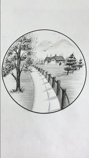 How to Draw a House (Home Drawing Tutorial)