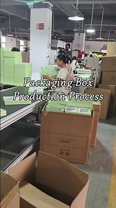 Packaging box production process #factory #packagingbox #packaging #sourcefactory