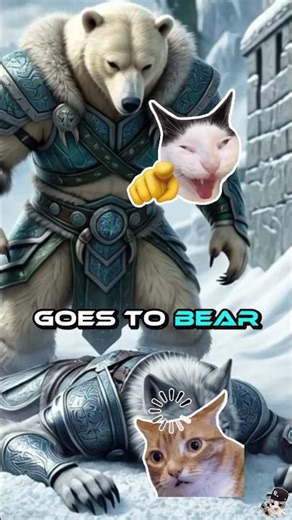 Wolf vs Bear 🐺🐻‍❄️ | 3 Rounds Snow Battle — Who Wins?#wolfvsbear#animalbattle#animalfight#shorts