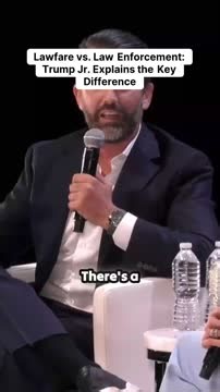 Dive into a thought-provoking discussion that draws a sharp line between the manipulation of information and the enforcement of justice. Donald Trump Jr. sheds light on the contrasting scenarios surrounding the Steele dossier and the unauthorized handling of classified documents, offering insights into what truly constitutes lawfare versus law enforcement. With an emphasis on the importance of unity within the GOP and a glimpse into President Trump's work ethic, this dialogue promises to challen