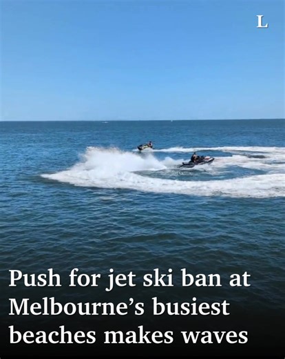 Jet skis could be dead in the water at some of Melbourne’s most popular beaches as renewed calls to ban them from popular swimming sites make waves. 📌 SEE THE LATEST 👉 https://bit.ly/44MnZd8 | Mornington Peninsula Leader