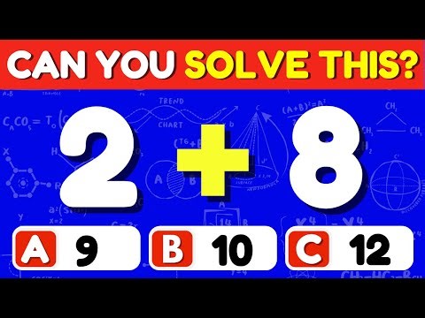 🧠 Can You Pass This Math Quiz ? 🔢 | Only Math Geniuses Can Score 10/10! 🤓🔥| Funzy Quiz